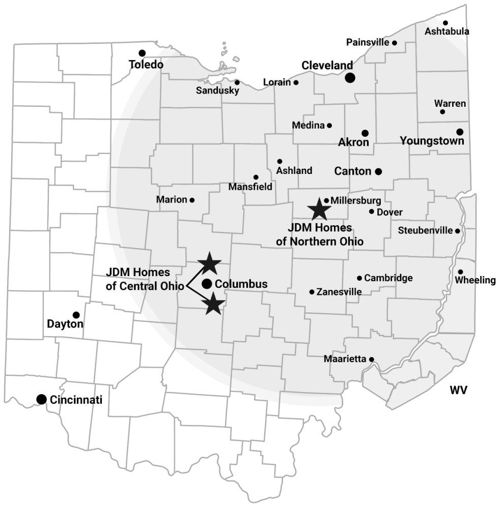 Map Ohio