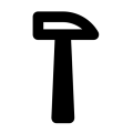 2739115 hammer construction tools icon